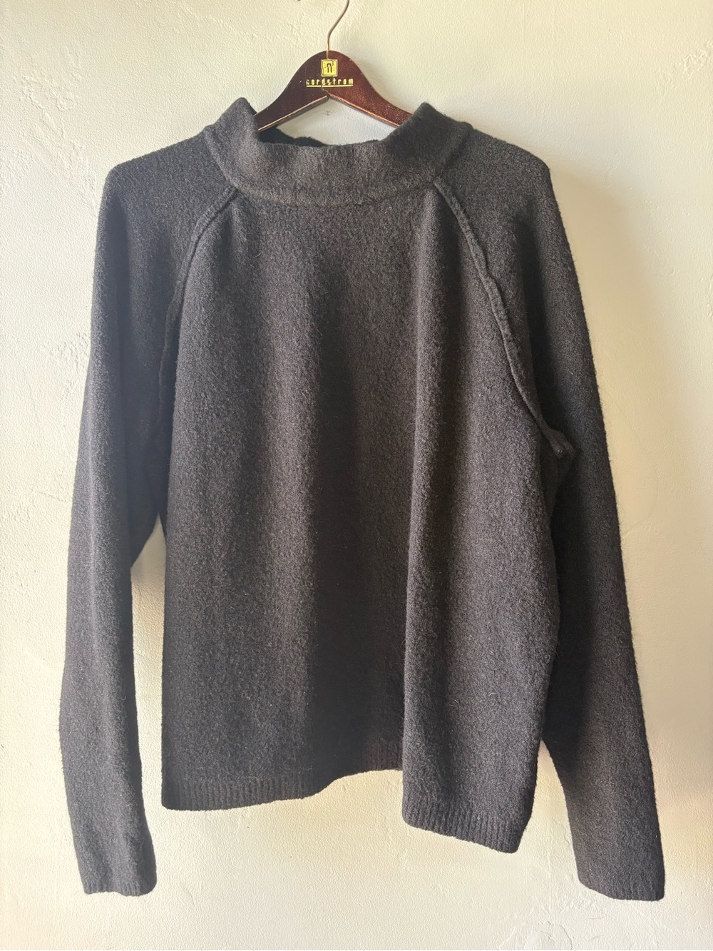 Free People Black Tunic Sweater ~ Size M